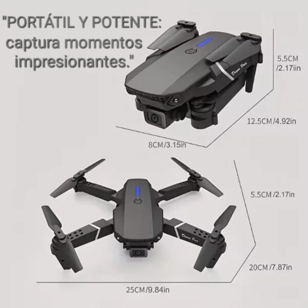 Dron Doble Camara E88