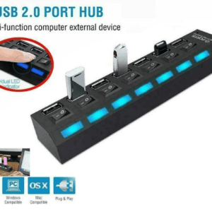 Adaptador USB 7 Puertos